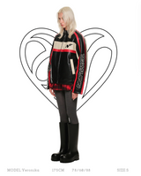 IN STOCK | PADDED MOTO JACKET – BLACK