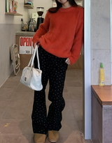 FLOWER DOT DENIM PANTS code 23001