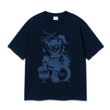PIXEL DRUM KID OVER FIT T-SHIRT (3color)