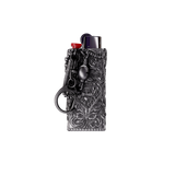 Monogatari Lighter Case Keychain - Steel