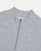 Jevin Muscle Fit Half Zip-Up Short Sleeve