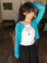 Afili Dot Lace Sleeveless