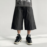 Stur Non-Fade Star Stitch Banding Raw-Dye Bermuda Pants (2 colors)