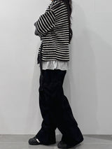 STRIPE TWEED CARDIGAN