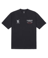 BBD ビンテージクラッシュピグメントTシャツ (ビンテージブラック)