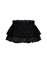 BUBBLE TUTU SKIRT PANTS BLACK