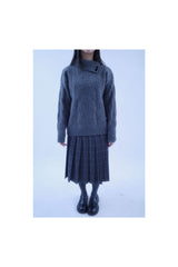 Jiyu High Neck Twist Knit (2color)