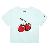 シグネチャービックチェリークロップTシャツ【ライトミント】