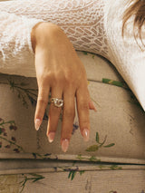 H'S SHOE CHARM RING