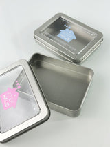 House Silver Mini Tin Case(Blue)