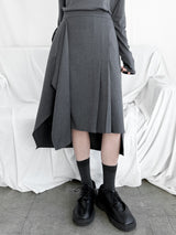 BIG POCKET WRAP SKIRT