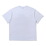 ブリードロゴTシャツ ホワイト-マゼンタ