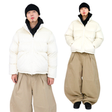Soft-Warm Velvet Puffer Jacket