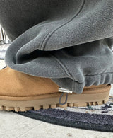リエルエンブロイダードピグメントパンツ (Brushed)