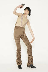 VIA FAKE LEATHER TANK