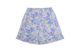 ULLALA PAJAMA Blooming Short-sleeve Two-piece Blue Purple[24146WTSSN]