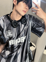 スポーティージャージ半袖Tシャツ