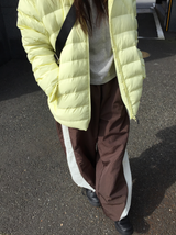 クワディ配色ナイロントラックパンツ（3c）