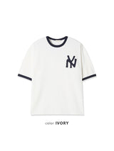 No.1264 NY リンガーハーフT (3color)