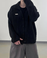 Arin Collared Knit Warmer Cardigan
