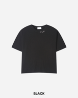 Weather Crop Waffle Short Sleeve Tee