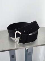 suede lock belt