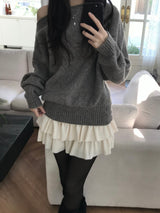 Lua Cancan Mini Skirt (one color)