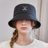 VA Curved Patch Bucket Hat / Black