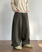 Gent Double Knee Curved Pants