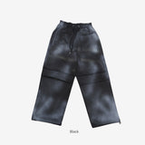 (Unisex) シャープウォッシュ柄パンツ