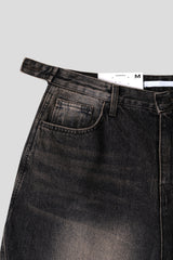 MG733,734 Rust Washing Bermuda Pants (2 colors)