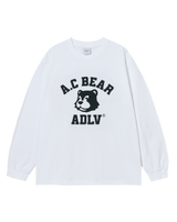 25FW SHADOW AC BEAR LONG SLEEVE T-SHIRT