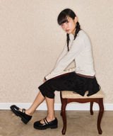 STAR LAYERED LONG SLEEVE - CREAM