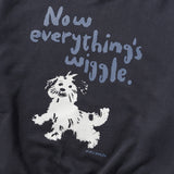 WIGGLE SWEATSHIRTS (CHARCOAL)