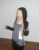 tangle hoodie bolero (3 color)