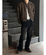 [F/W] Tweed crop cardigan(3color)