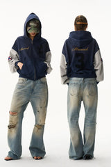 Crosshorse Washed Zip Hoodie