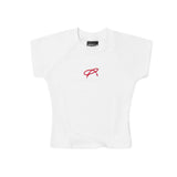 INFINITY BABY TEE - BLACK/WHITE/RED