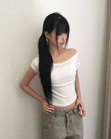 アウィルレース半袖Tシャツ