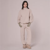 フリース2ウェイパンツ(Light beige)