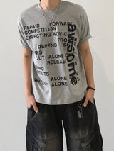 オーサム レタリング ショートスリーブTシャツ 4C