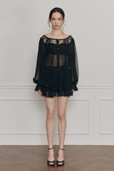 MOONRISE BLOUSE black