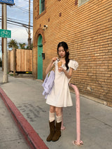 Ain mini dress_ivory