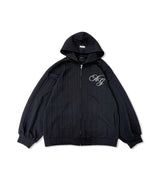 UNISEX カットケーブルジップパーカー