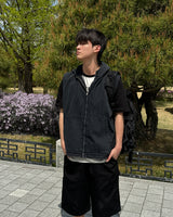 Rio Denim Anorak Vest(Light Blue)