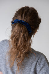 ベルベットリボンノットヘアピン (2colors)