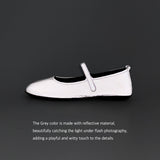 Easy 0006. Nylon and Metallic Mary-Jane - 5colors