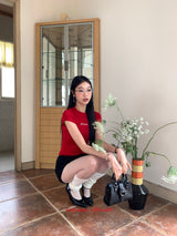 レッドライク半袖Tシャツ