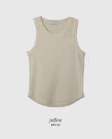 SW Basic Rib Crop Sleeveless (5color)