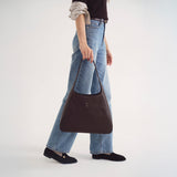 Vina Shoulder Bag Medium Dark Brown